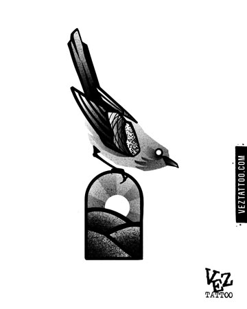 Ptak w locie jako symbol wolności